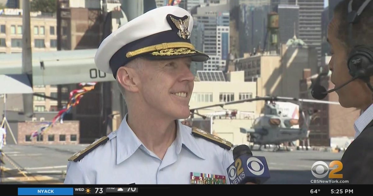 Interview with Rear Admiral Kevin E. Lunday - CBS New York