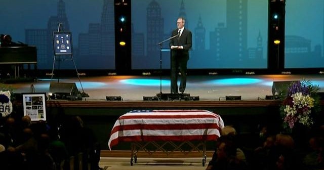 Buffalo honors heroic security guard at funeral CBS News