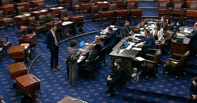 Senators voting on Domestic Terrorism Prevention Bill CBS News