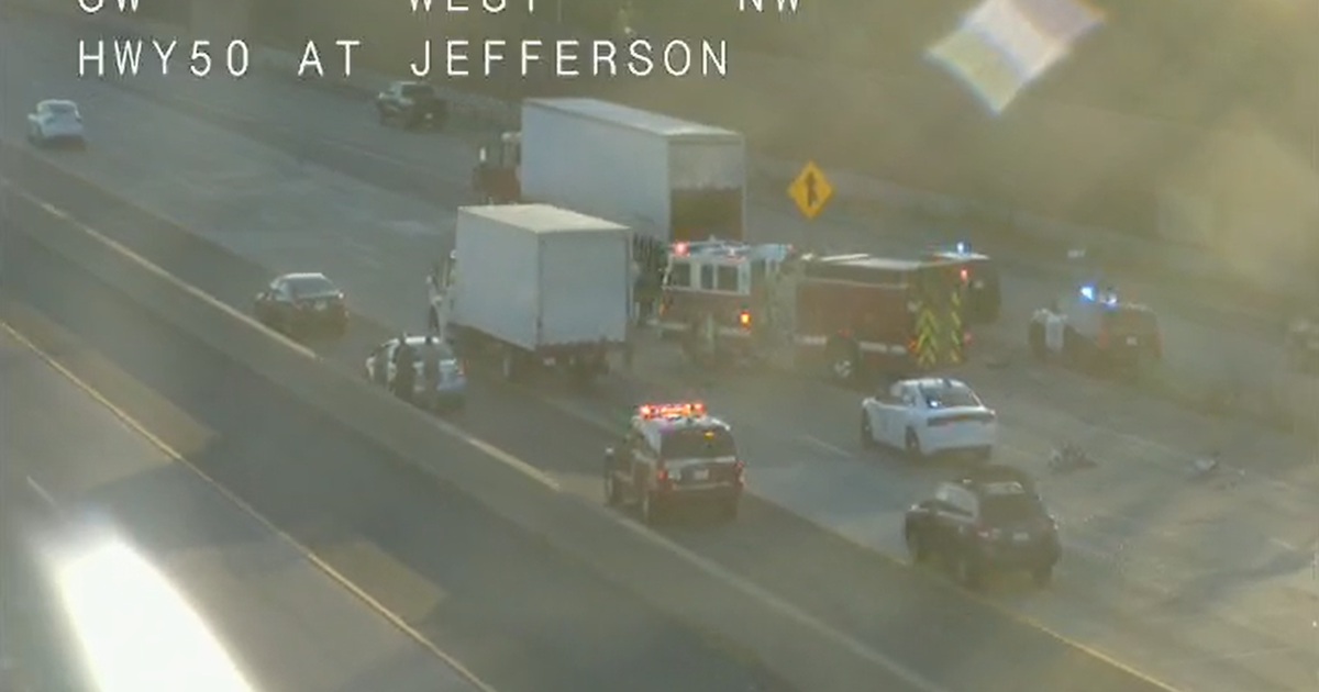 Highway 50 Fully Reopens After Fatal Crash In West Sacramento - CBS ...