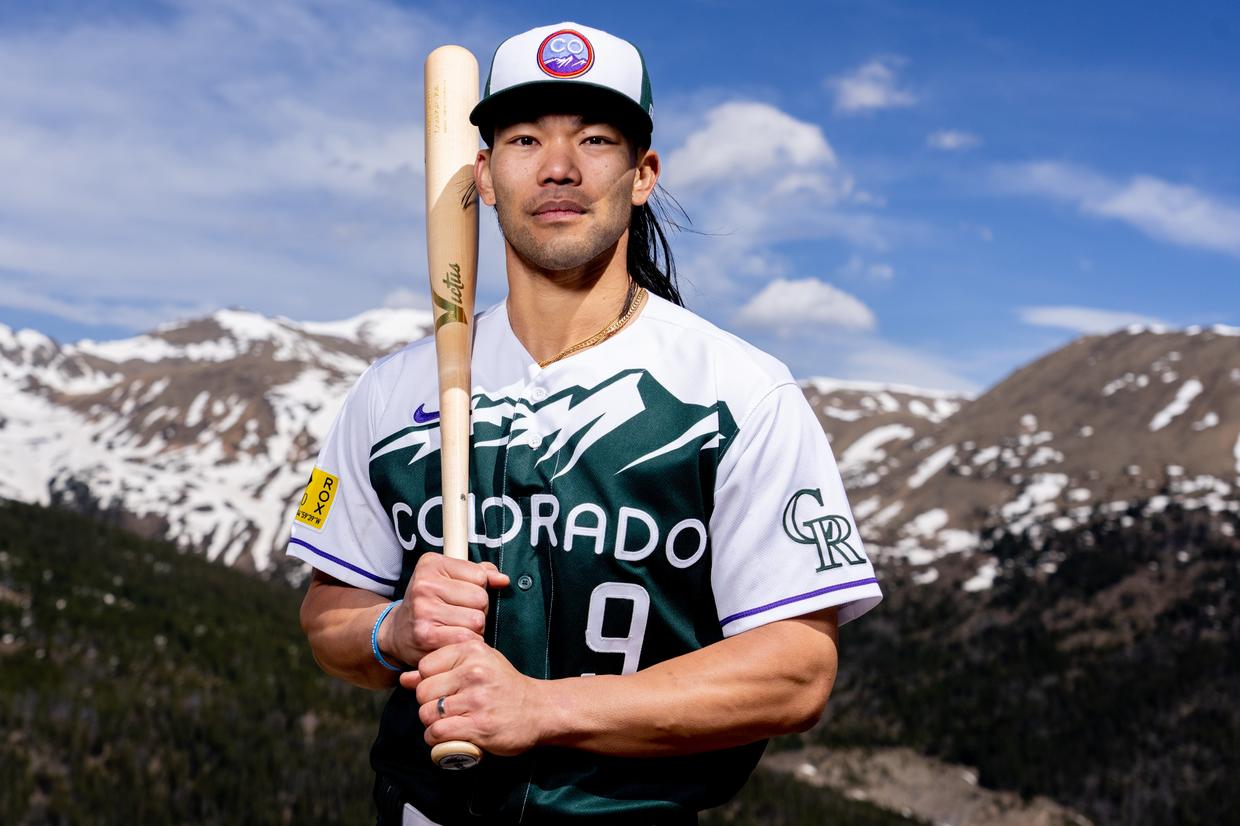 Green Is The New Purple Rockies Sporting Mountain Range With Nike MLB