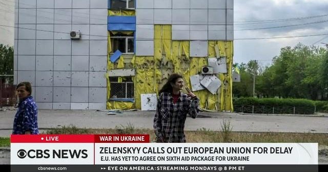Russia intensifies attacks on Ukraine's eastern Donbas region - CBS News