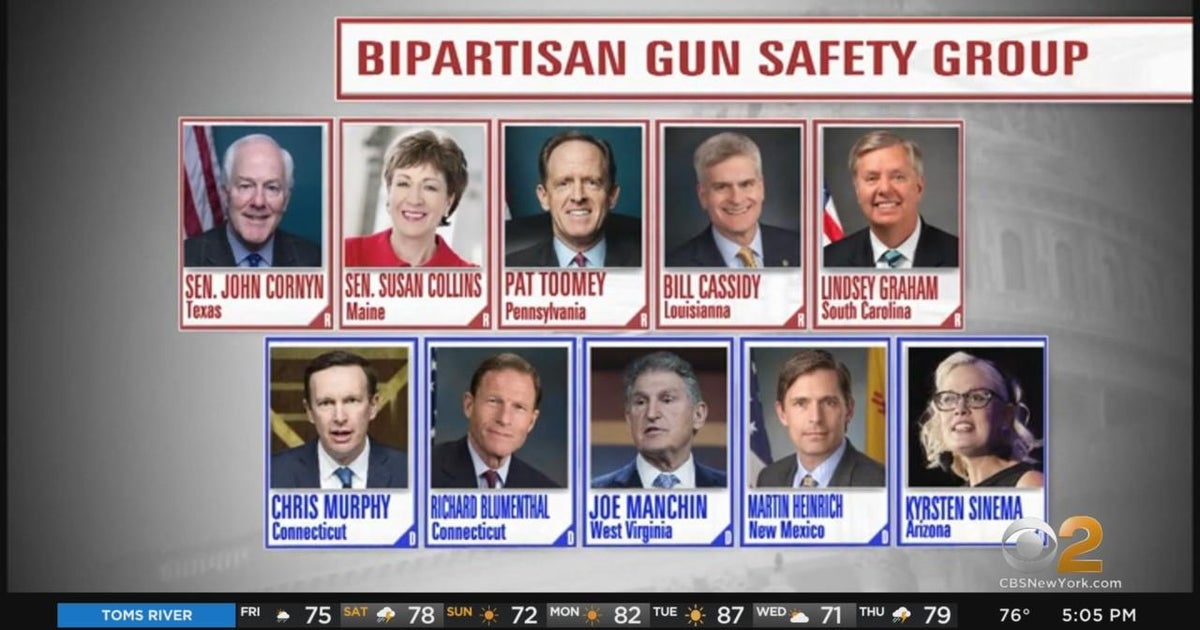 Bipartisan group of senators trying to find compromise on gun safety ...