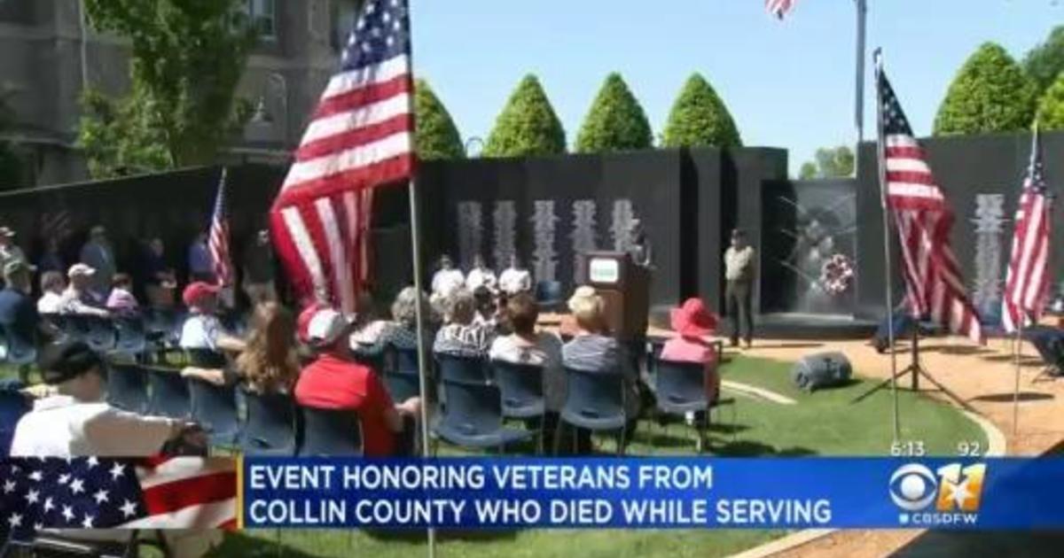 Memorial Day events across North Texas honor veterans CBS Texas