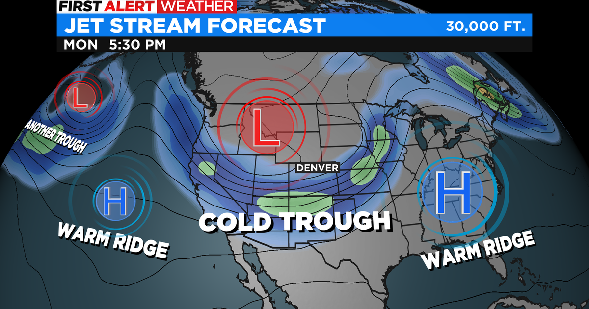Colorado Weather: Showers And T-storms Visit Thru Mid-Week - CBS Colorado