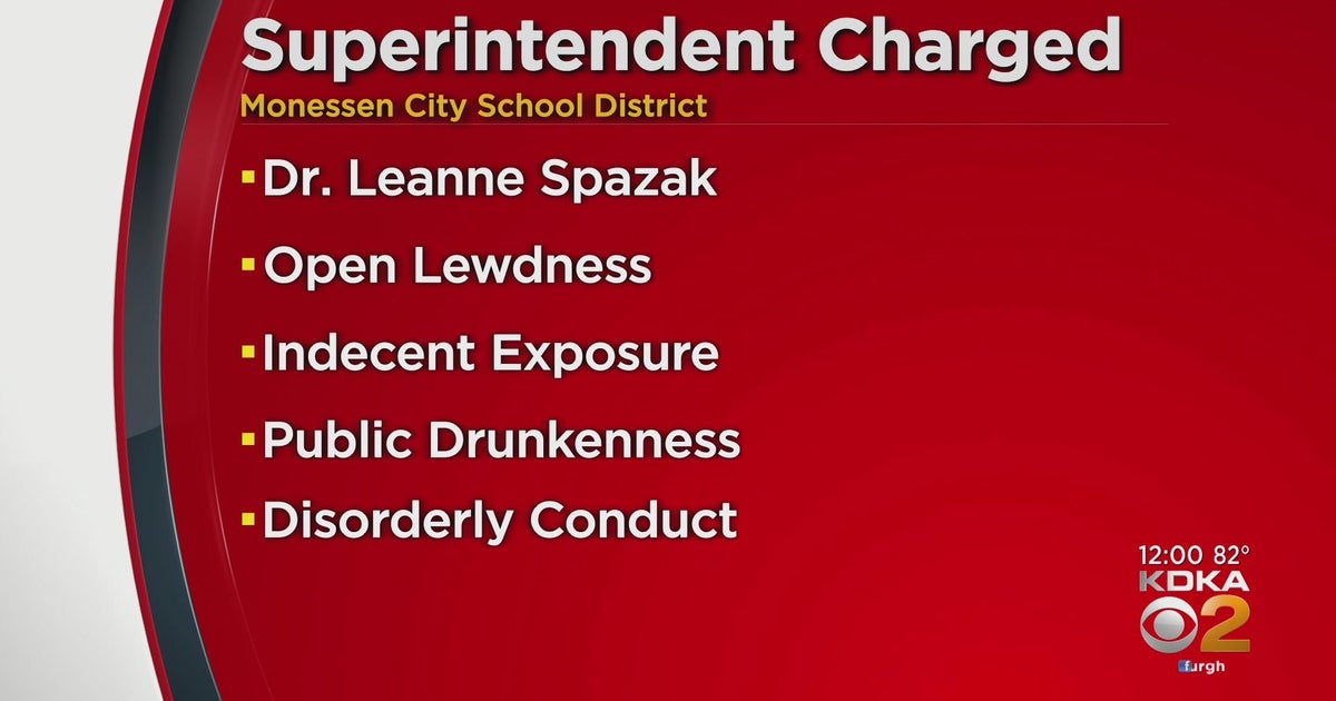 Monessen schools superintendent and her partner charged for lewd incident in parking lot CBS