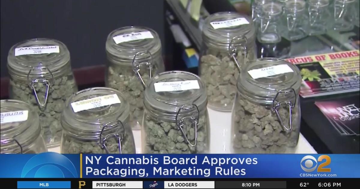 New York Cannabis Board Approves Packaging, Marketing Rules - CBS New York