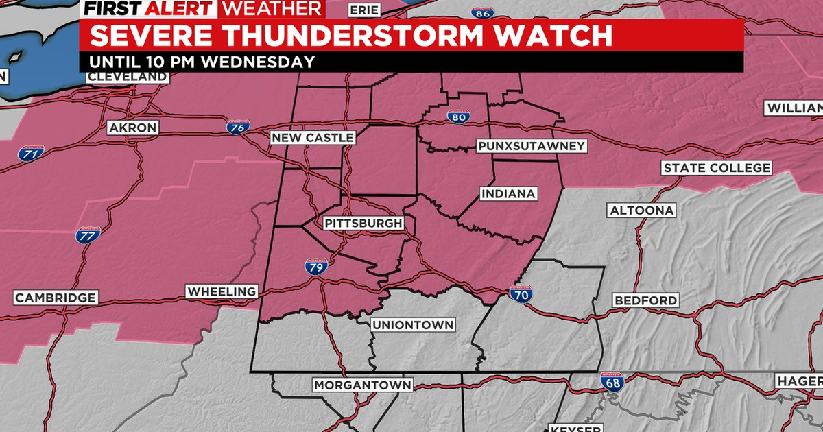 First Alert Weather: Severe thunderstorm watch issued for several ...