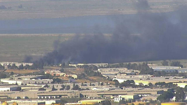 Benicia vegetation fire 