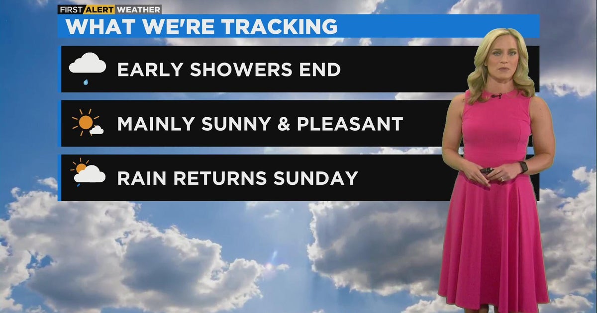 Chicago First Alert Weather: Sunny, warm Thursday - CBS Chicago