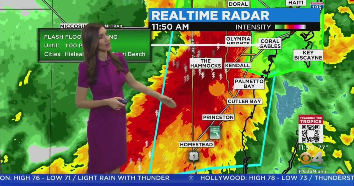 Latest weather forecast for South Florida CBS Miami