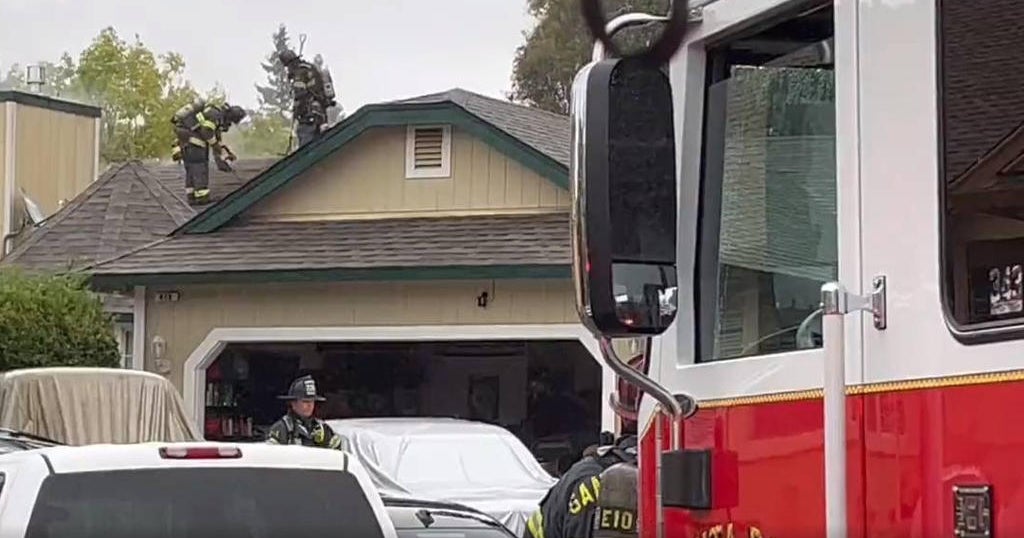 Electrical fire damages Santa Rosa home CBS San Francisco