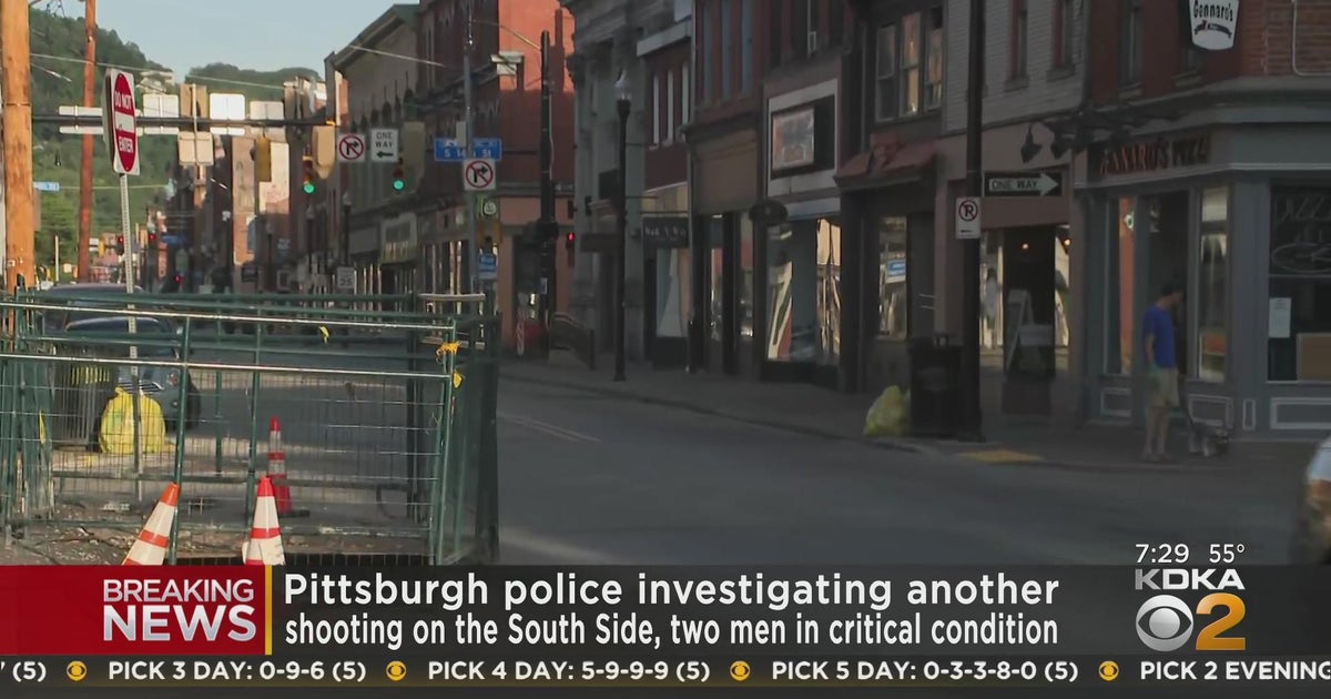 Police investigating another shooting on the South Side - CBS Pittsburgh