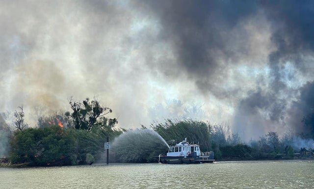 Stockton Grass Fire June 6, 2022