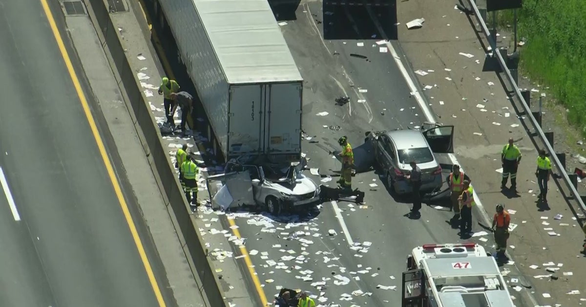 8 Injured In MultiVehicle Crash On PA Turnpike In Chester County