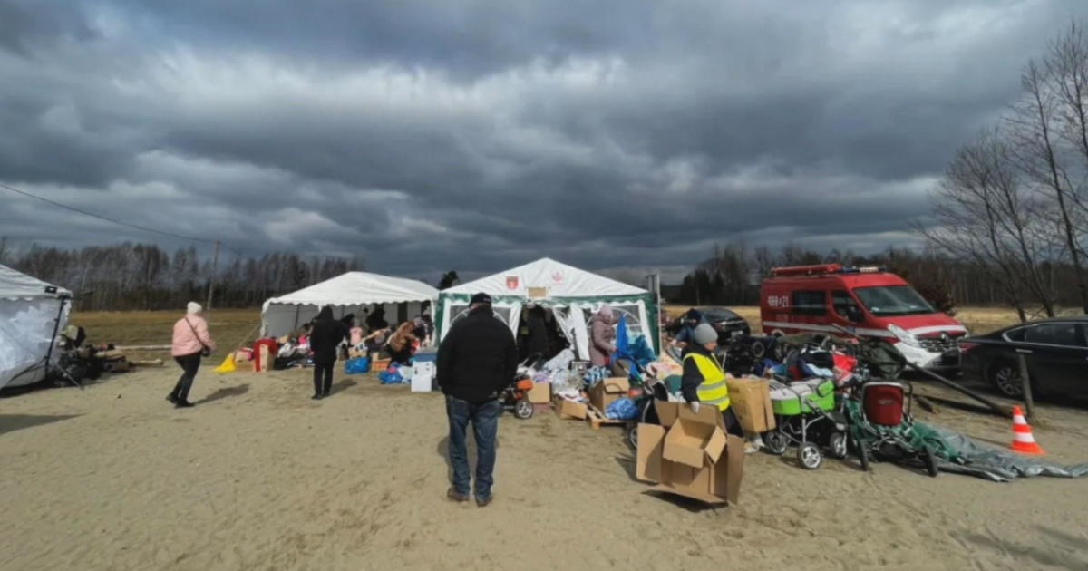 Setki ukraińskich uchodźców w Polsce zostało umieszczonych dzięki pomocy organizacji charytatywnej Cape Cod