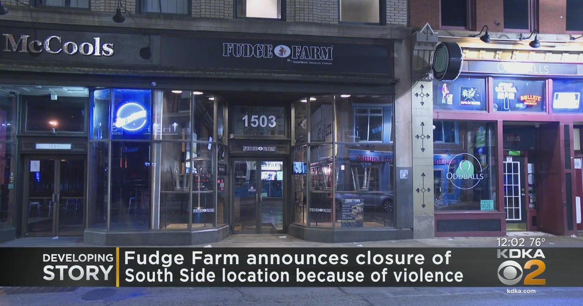 Fudge Farm closing South Side location due to recent surge in violence