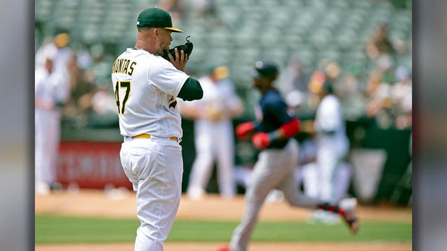 Red Sox Athletics Baseball 