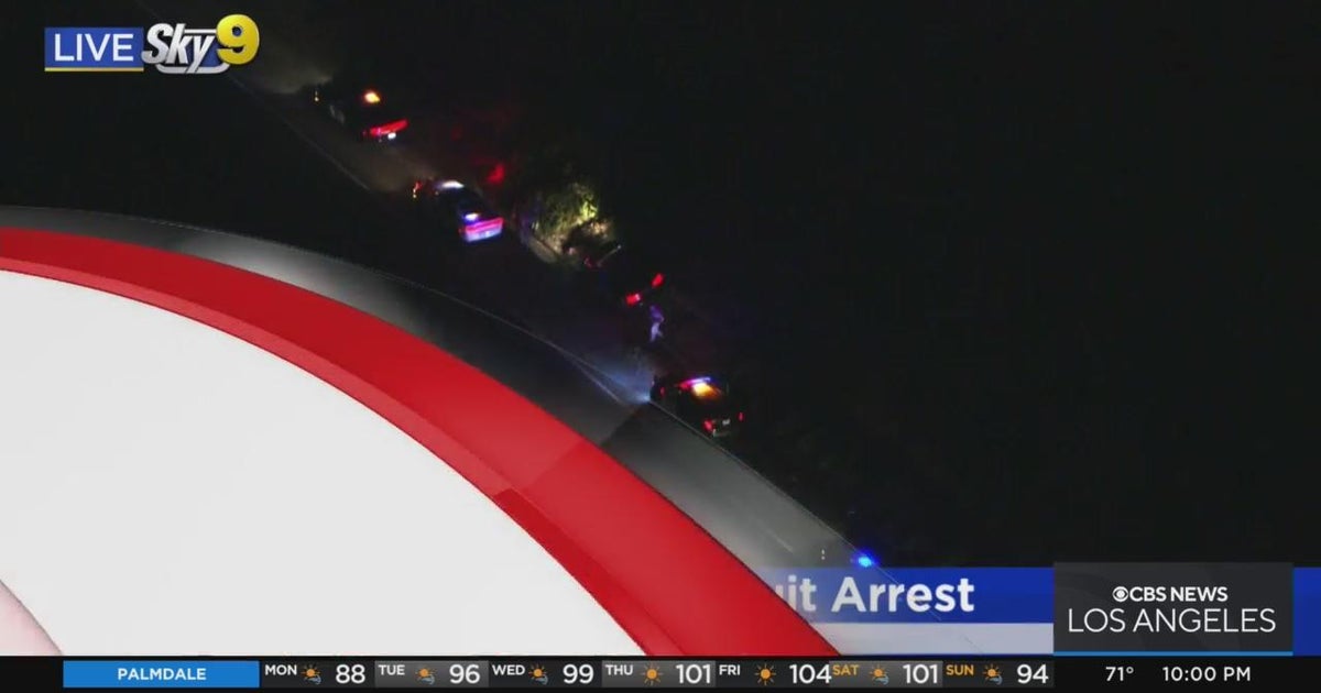 Highspeed chase of stolen vehicle suspect in Agoura Hills CBS Los