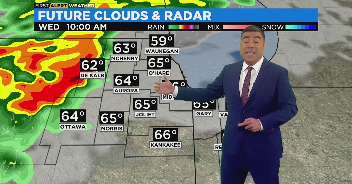 Chicago First Alert Weather: Rain returns Wednesday - CBS Chicago