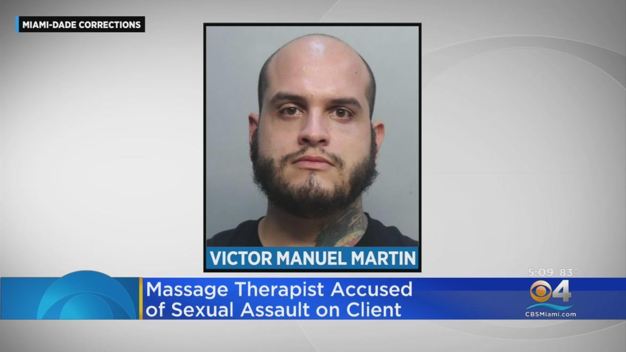 1280px x 720px - Massage therapist accused of sexual assaulting male client - CBS Miami