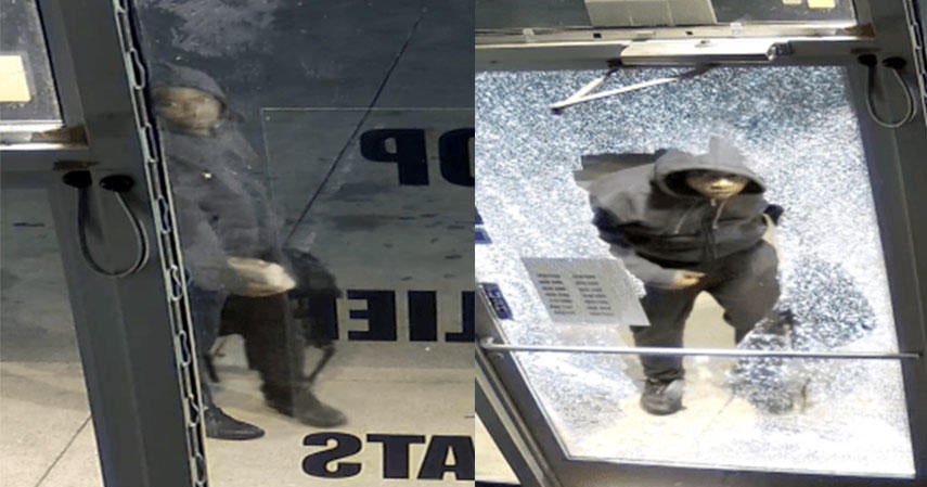 Dallas police looking for suspect in smoke shop burglary - CBS Texas