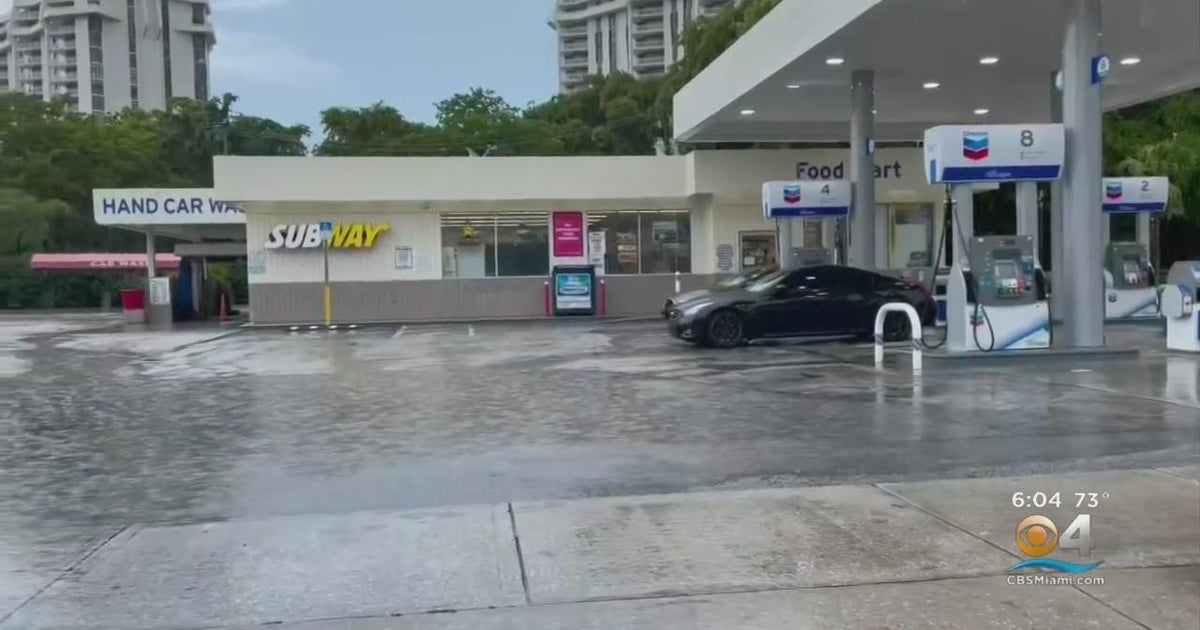 Miami Shores got drenched Thursday thanks to heavy afternoon downpours