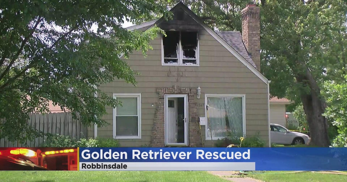 Dog Rescued From Robbinsdale House Fire CBS Minnesota