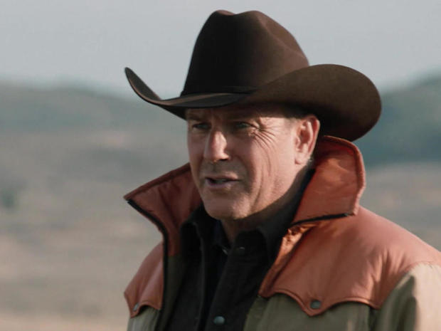 Kevin Costner as Montana rancher John Dutton in "Yellowstone." 