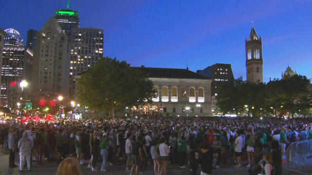Copley Square watch party 