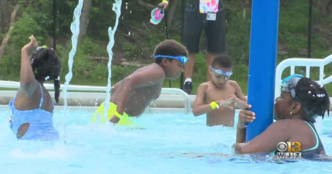 Redesigned Druid Hill Park Pool Officially Open For Summer Season CBS