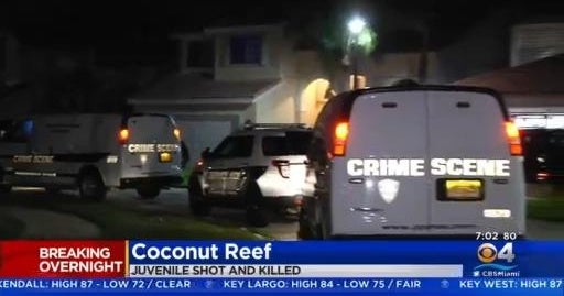 Teen shot, killed in Coconut Reef