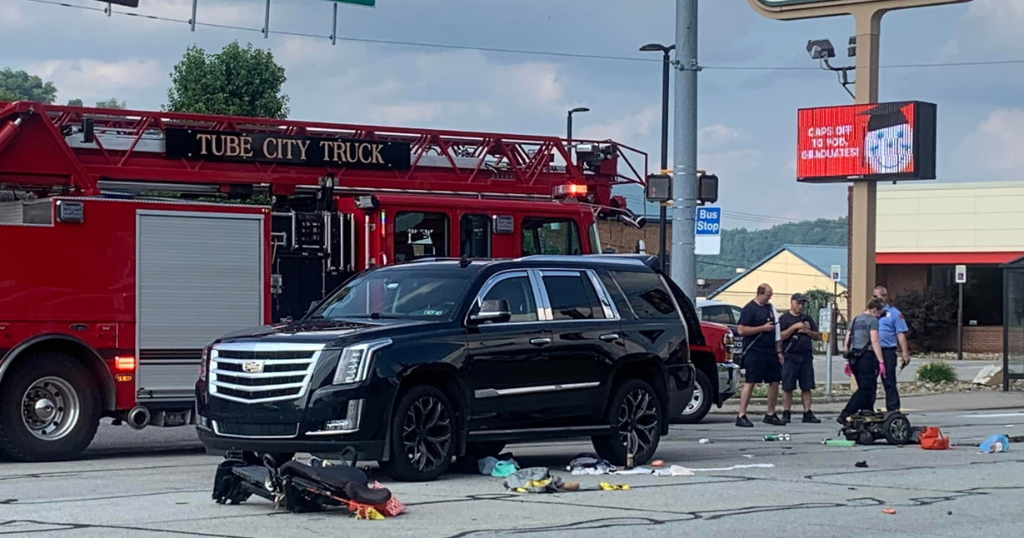 Woman in critical condition after being hit by SUV in McKeesport CBS