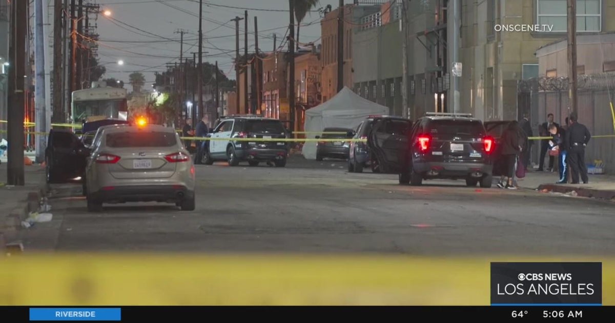 Man fatally shot in Downtown L.A.; Investigation underway - CBS Los Angeles