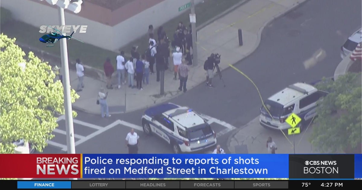 Police respond to reports of shots fired in Charlestown - CBS Boston