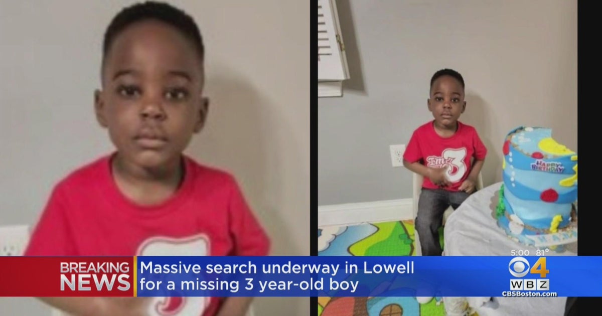 Massive police search ongoing for 3-year-old boy missing from Lowell ...