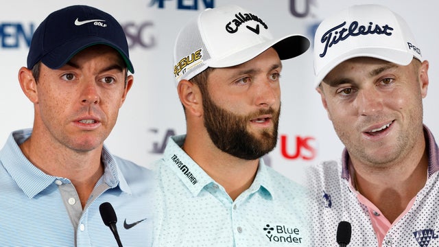 Rory McIlroy, Jon Rahm, Justin Thomas 