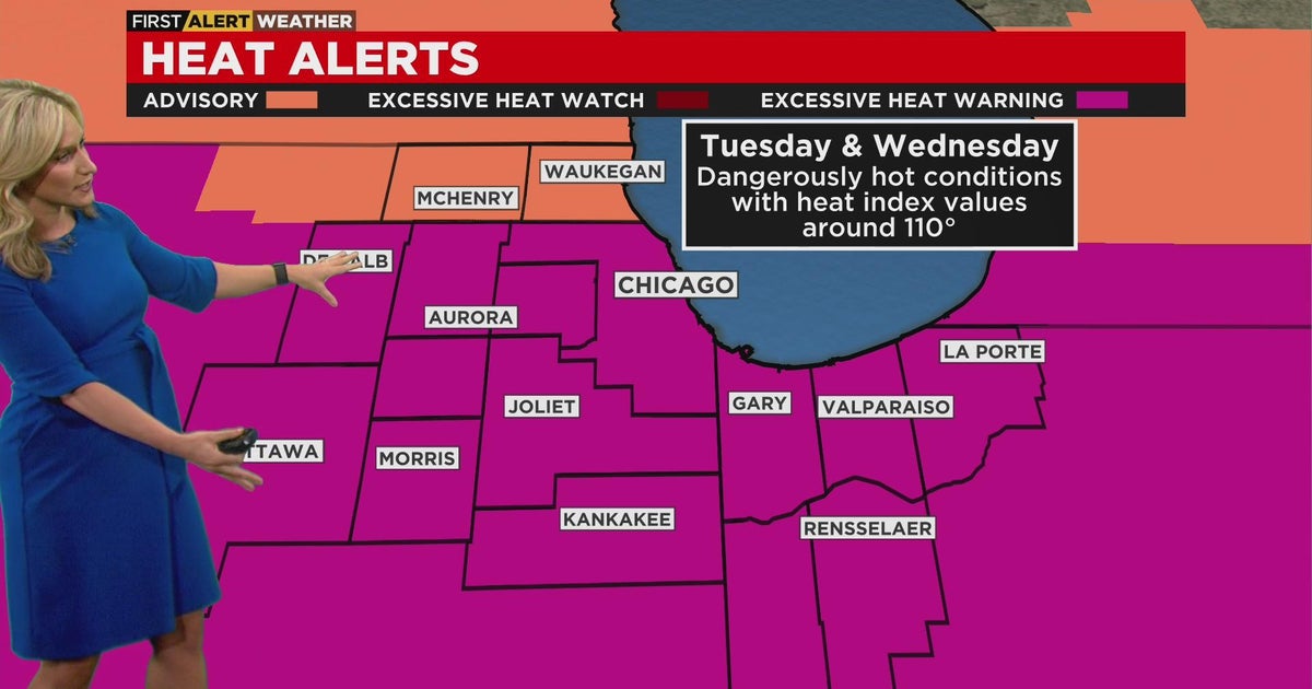 Chicago Weather Alert: Excessive Heat Warning in effect; heat index ...