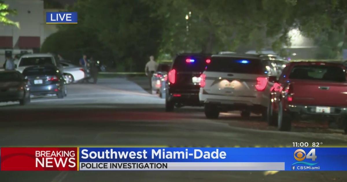 Police on scene of deadly shooting in SW Miami-Dade