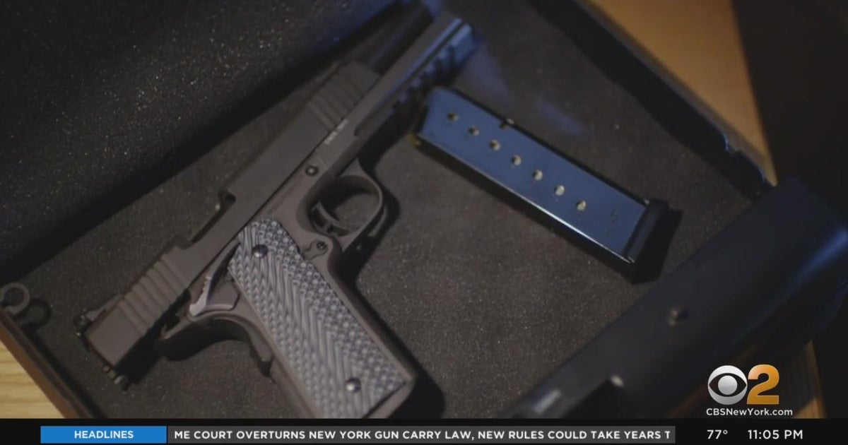 New worries about the future of guns in New York City - CBS New York