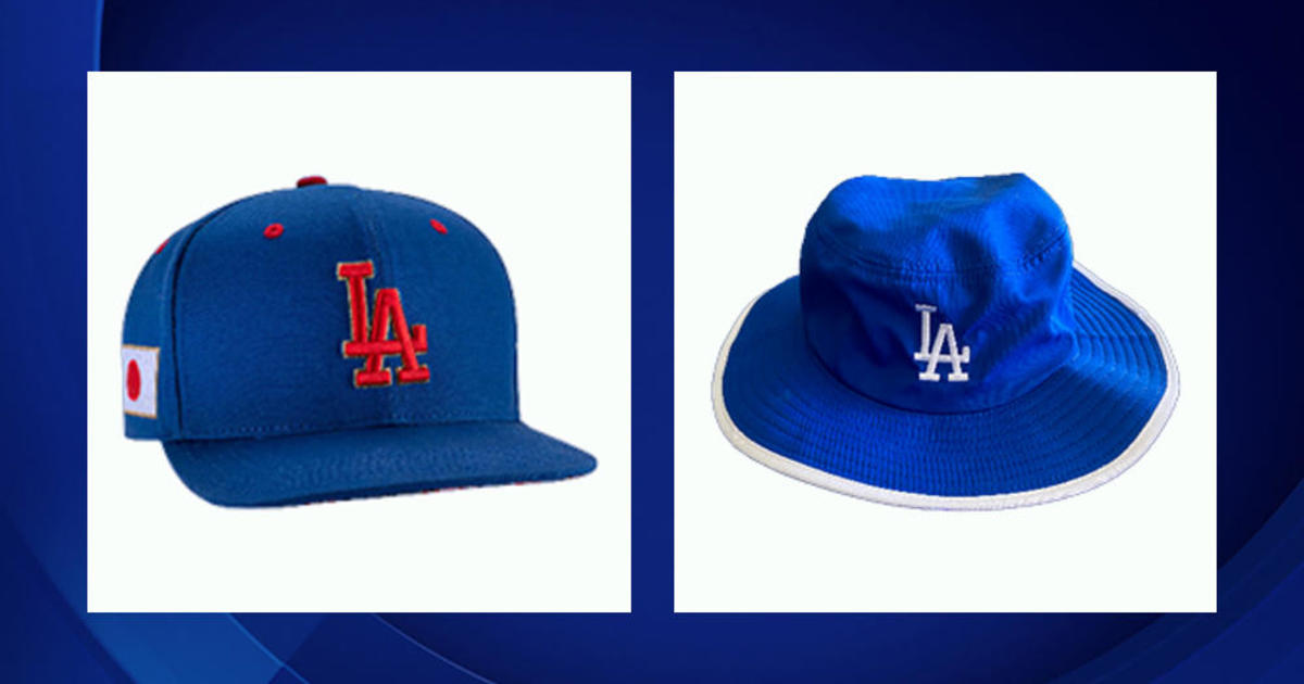 Dodgers hand out hats for Japanese Heritage Night, Father's Day