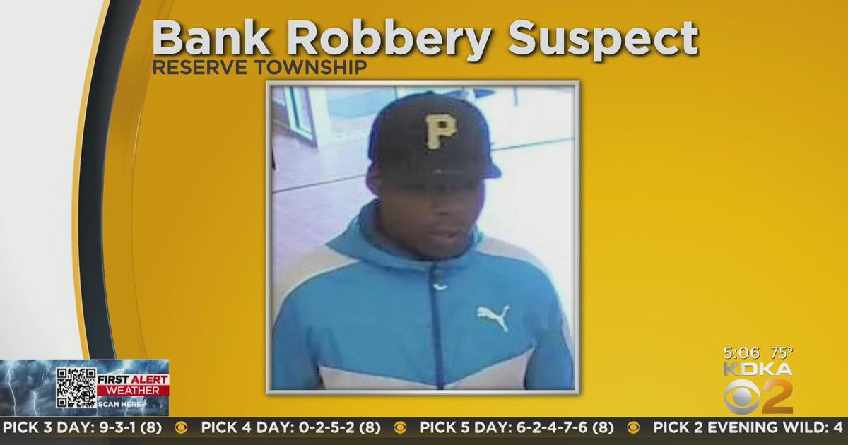 Fbi Searching For Suspected Bank Robber Cbs Pittsburgh