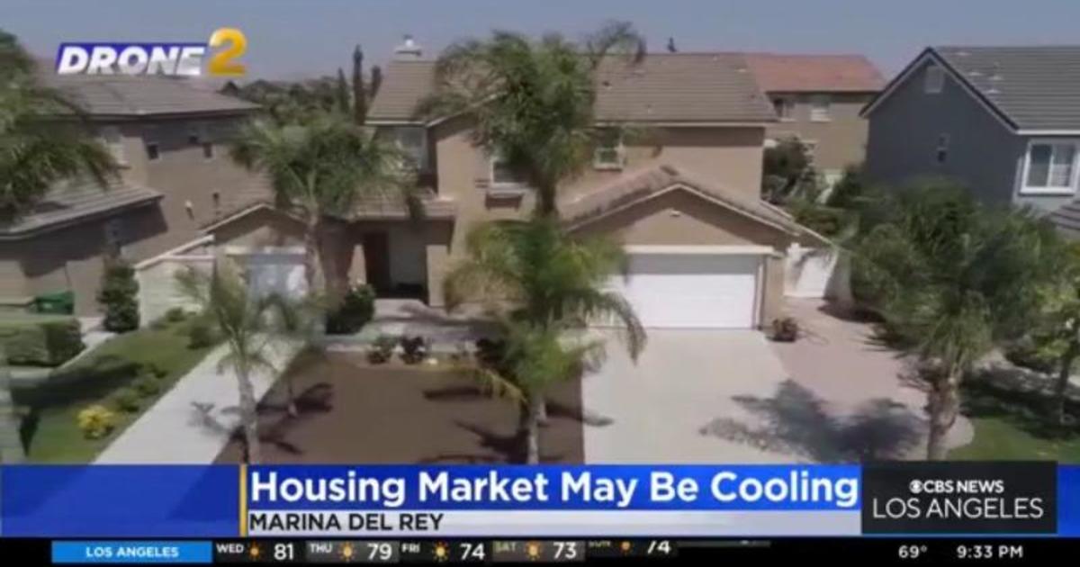 New data shows the hot Southern California housing market may be cooling off