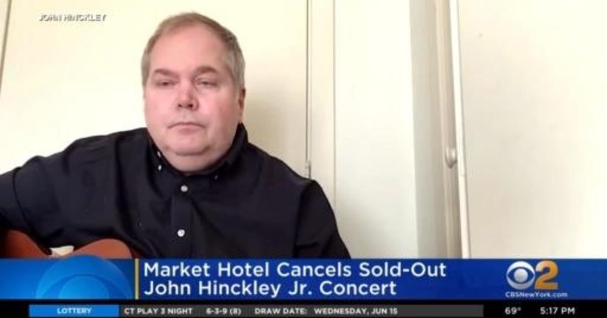 Market Hotel Cancels Sold Out John Hinckley Jr Concert Cbs New York