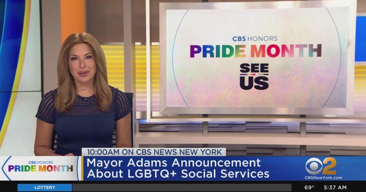 Mayor Adams making Pride-related announcement - CBS New York