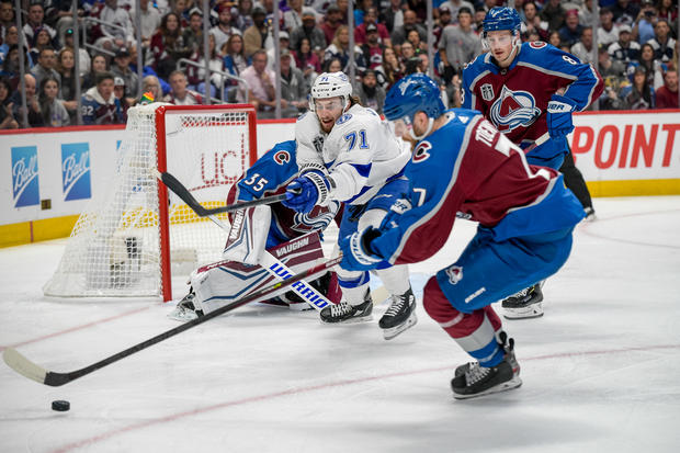 NHL: JUN 15 Stanley Cup Finals Game 1 - Lightning at Avalanche 