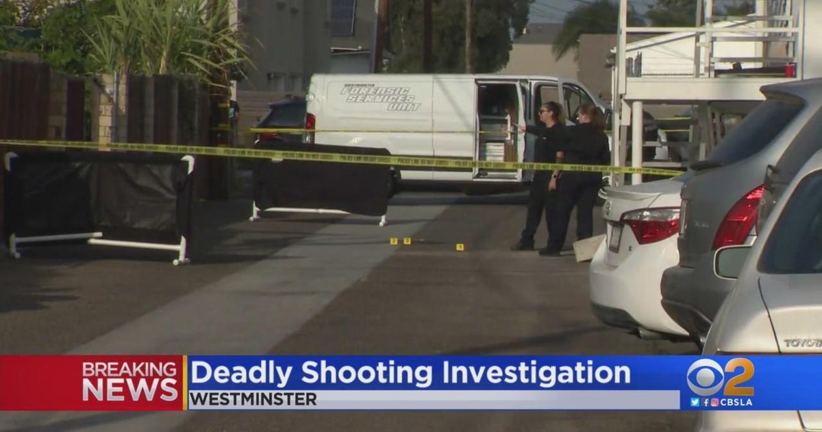 Investigation into fatal shooting in Westminster CBS Los Angeles