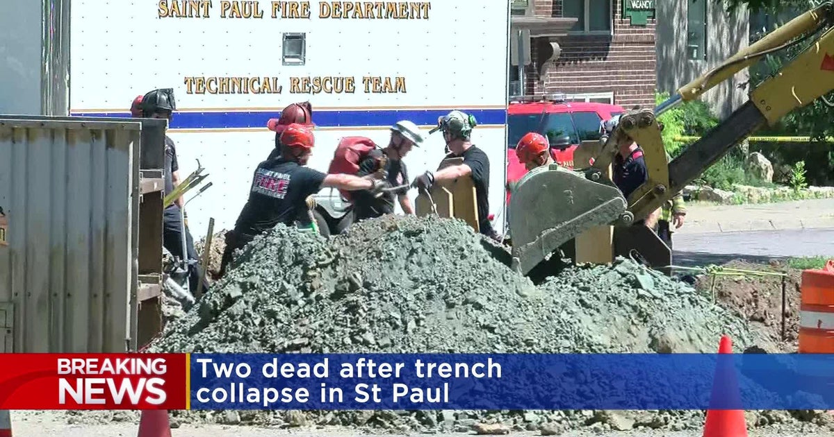 2 construction workers killed in St. Paul CBS Minnesota
