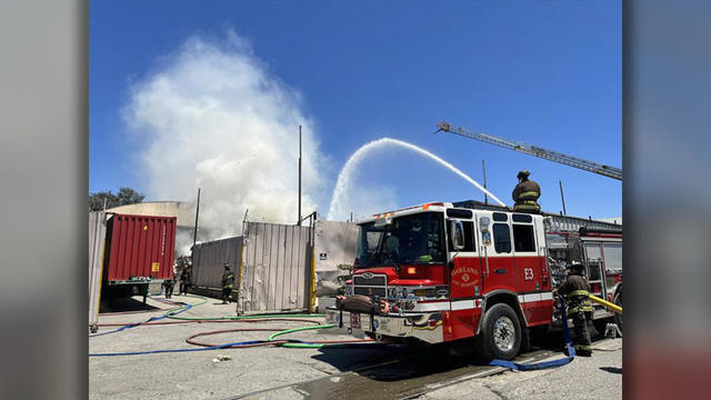 Oakland Waste Solutions Fire 