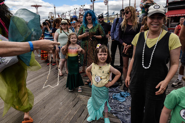 Annual Mermaid Parade Returns To Coney Island 